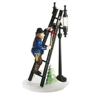 DEPT 56 THE HERITAGE VILLAGE COLLECTION LAMPLIGHTER ACCESSORY SET - RETIRED